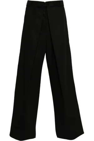 Givenchy Bukser, Herre, Sort, L, Bomuld, Ekstra Brede Chino Bukser