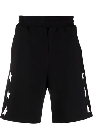 Golden Goose Shorts, Herre, Sort, S, Bomuld, Shorts med stjerneprint