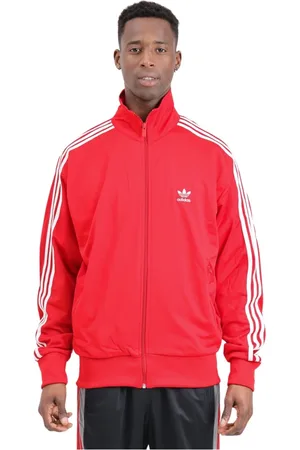 adidas Sweathshirts & Hoodies, Herre, Rød, 2XL, Uld, Firebird Rød Sweatshirt