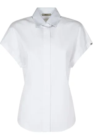 HERNO Bluser & Skjorter, Dame, Hvid, S, Bomuld, Top