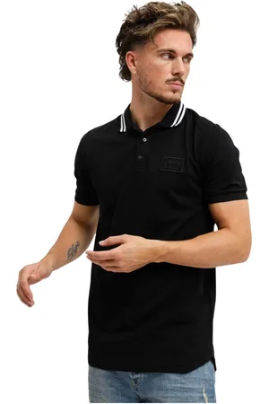 Iceberg Top, Herre, Sort, L, Bomuld, Sort Herre Polo Shirt Forår/Sommer Kollektion