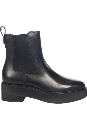 Ralph Lauren Sko, Dame, Sort, 39 EU, Læder, Adrianna Støvle