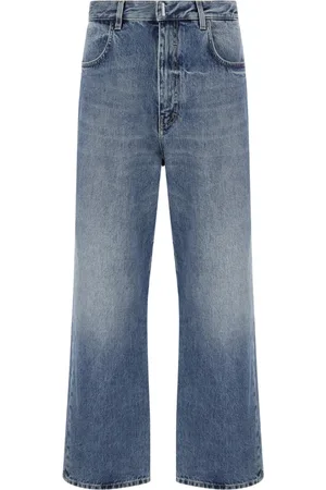 Givenchy Jeans, Herre, Blå, W28, Bomuld, Regular-Fit Jeans