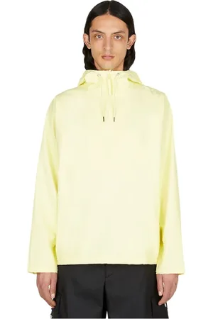Rains Sweathshirts & Hoodies, Herre, Gul, XL, Uld, Drop Shoulder Anorak