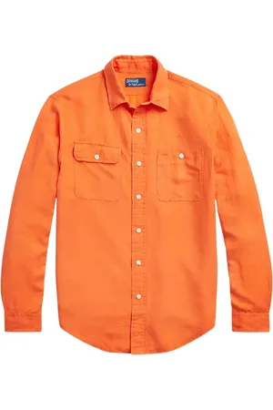Ralph Lauren Skjorte, Herre, , L, Linned, Classic Fit Skjorte