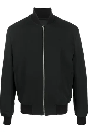 Givenchy Jakke, Herre, Sort, L, Uld, Uld Bomber Jakke