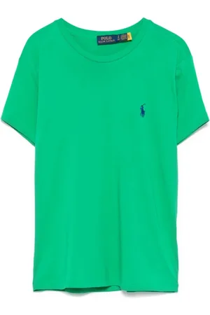 Ralph Lauren Top, Dame, Grøn, XS, Bomuld, Grøn T-shirt