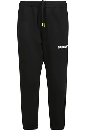 BARROW Bukser, Herre, Sort, L, Bomuld, Bomulds joggingbukser med elastisk talje