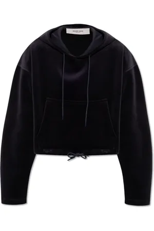 Golden Goose Sweathshirts & Hoodies, Dame, Blå, XS, Bomuld, Velvet Hoodie