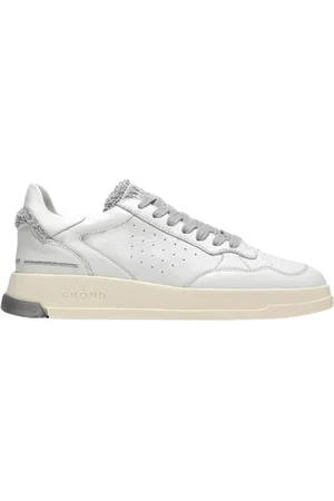 Ghoud Sko, Dame, Hvid, 35 EU, Læder, Low Læder/Svampe Sneakers