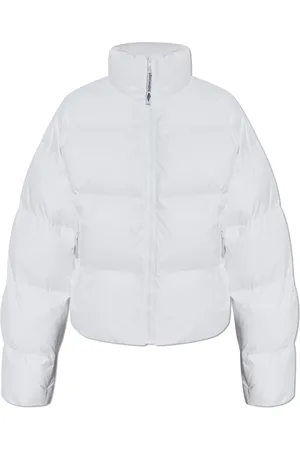 Balenciaga Jakke, Dame, Hvid, 2XS, Uld, Polstret jakke fra Skiwear-kollektionen