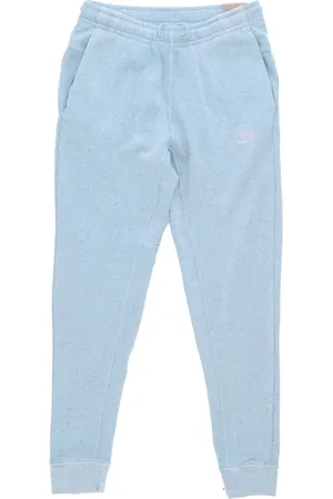 Nike Bukser, Herre, Blå, L, Bomuld, Fleece Tracksuit Pants Club+ Bb Revival