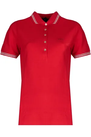 Geox Top, Dame, Rød, XS, Bomuld, Polo T-shirt