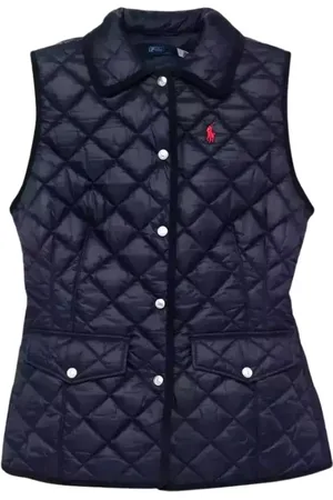 Ralph Lauren Jakke, Dame, Blå, S, Polyester, Quilted Vest