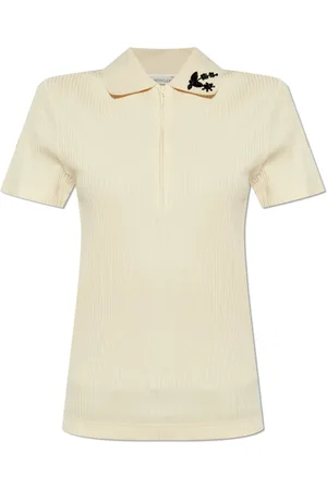 Moncler Top, Dame, , S, Bomuld, Polo med applikationer