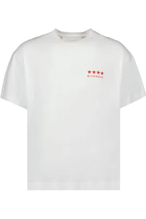 Givenchy Top, Herre, Hvid, S, Bomuld, 4G T-shirt