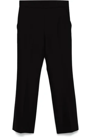 Gucci Bukser, Dame, Sort, M, Uld, Sort Stilfuld Bukser