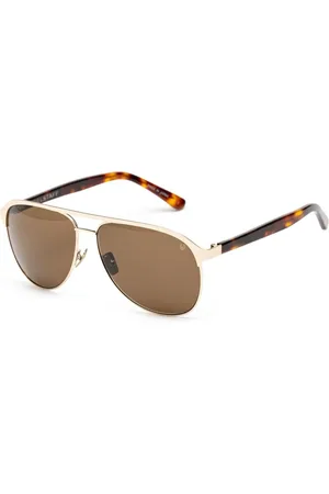 Belstaff Tilbehør, Herre, Gul, ONE SIZE, Uld, Håndlavede acetat solbriller