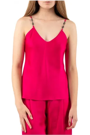 Max Mara Top, Dame, Rød, S, Elegant Studio Top