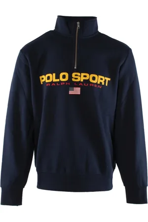 Ralph Lauren Sweathshirts & Hoodies, Herre, Blå, L, Bomuld, Sweater