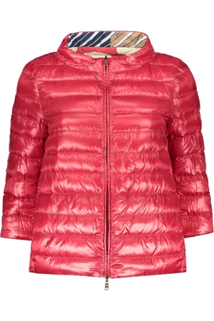 HERNO Jakke, Dame, Brun, S, Uld, Printed Reversible Down Jacket