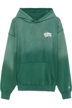 BILLIONAIRE Sweathshirts & Hoodies, Herre, Grøn, L, Grøn Sweater med Frontlomme