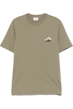 Autry Top, Herre, Grøn, M, Bomuld, Bomulds Scrub T-shirt