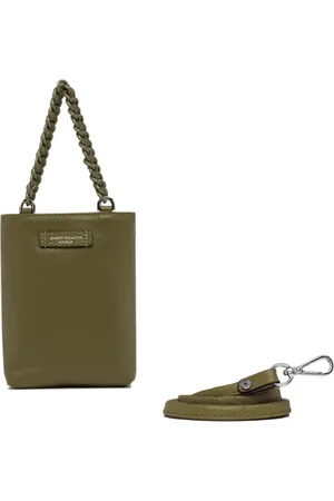 Gianni chiarini Taske, Dame, Grøn, ONE SIZE, Uld, Stilfuld Tote Bag