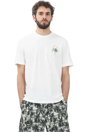 Armani Exchange Top, Herre, , S, Bomuld, Minimalistisk Tropisk T-shirt