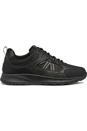 Geox Sko, Herre, Sort, 43 EU, Polyester, Terrestre ABX Sneakers