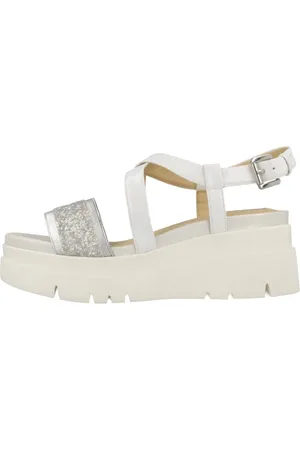 Geox Sko, Dame, Grå, 39 1/2 EU, D Radwa Wedges