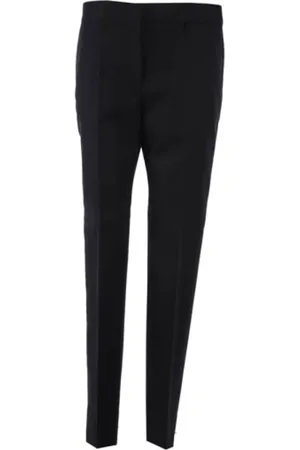 Givenchy Bukser, Dame, Sort, 2XS, Bomuld, Tapered-Fit Cotton Bukser