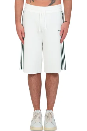 Autry Shorts, Herre, Hvid, M, Bomuld, Stribede Shorts