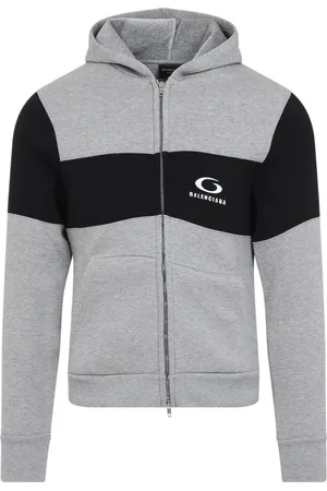 Balenciaga Sweathshirts & Hoodies, Herre, Grå, S, Bomuld, Sweatsuit Hoodie