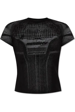MISBHV Top, Dame, Sort, M, Bomuld, Logo top
