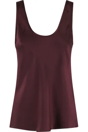 ANINE BING Top, Dame, Brun, S, Bomuld, LEA TOP