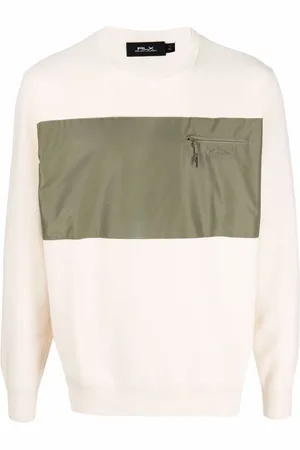 Ralph Lauren Strik, Herre, , M, Bomuld, Langærmet Full Zip Jakke