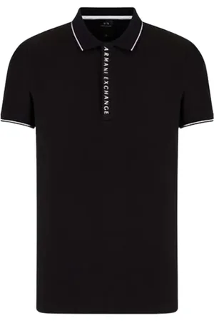 Armani Exchange Top, Herre, Sort, S, Bomuld, Logoplo