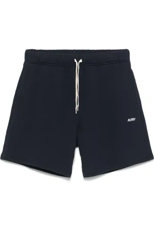 Autry Shorts, Herre, Blå, L, Bomuld, Embroidered Logo Short