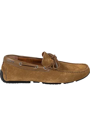 Bally Sko, Herre, Brun, 43 EU, Læder, Suede Læder Loafers