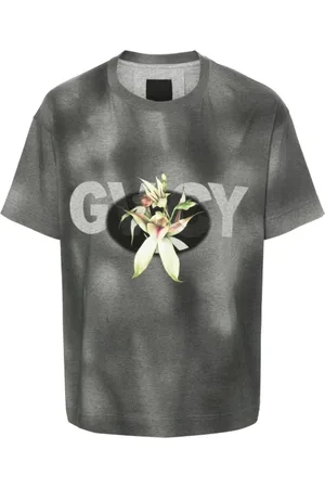 Givenchy Top, Herre, Flerfarvet, XS, Bomuld, Boxy T-shirt med korte ærmer