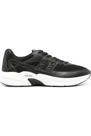 Givenchy Sko, Herre, Sort, 41 1/2 EU, Læder, Mesh og syntetisk læder Low Top løbesko