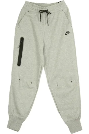 Nike Bukser, Dame, Grå, L, Bomuld, Tech Fleece Bukser