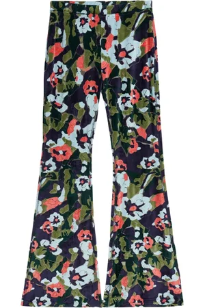 Soulland Bukser, Dame, Flerfarvet, 2XS/XS, Bomuld, Haven Bukser