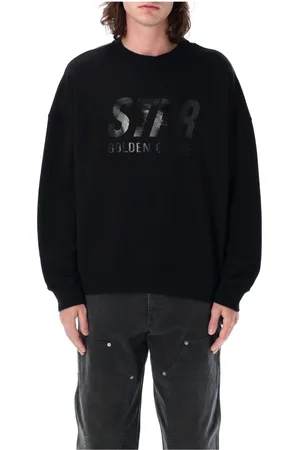 Golden Goose Strik, Herre, Sort, L, Bomuld, Star Logo Sweatshirt