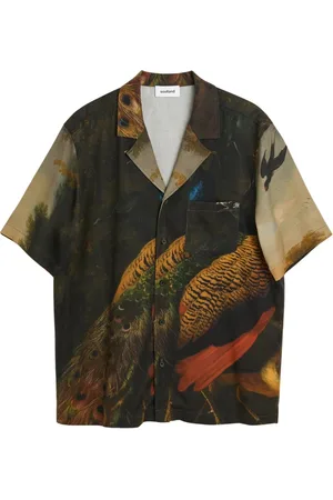 Soulland Skjorte, unisex, Flerfarvet, M/L, Skjorte