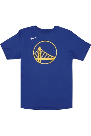 Nike Top, Herre, Blå, L, Bomuld, NBA Logo Essential Tee