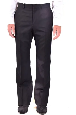 Givenchy Bukser, Herre, Sort, M, Uld, Formal uldbukser