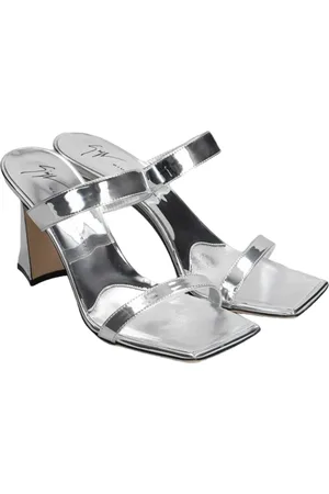 Giuseppe Zanotti Sko, Dame, Grå, 36 EU, Læder, Flaminia Sandaler