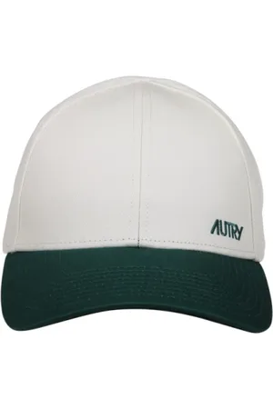 Autry Tilbehør, Herre, Hvid, ONE SIZE, Bomuld, Cream Grøn Kasket